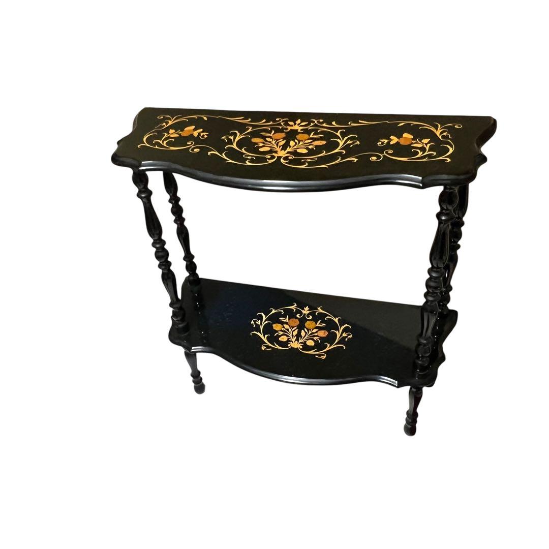 【良品】 Demain ドマン　コンソールテーブル サイドテーブル