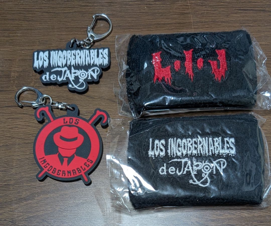 ロス・インゴベルナブレス・デ・ハポン リストバンド キーホルダー