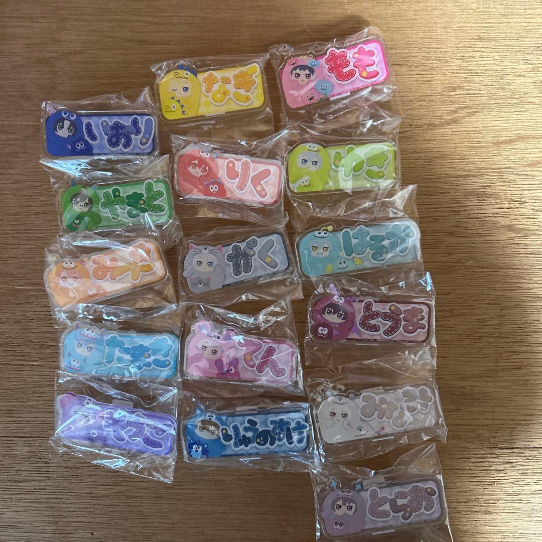 アイドリッシュセブン アイナナ　ネームバッジ　もんちゃん　コンプリートセット