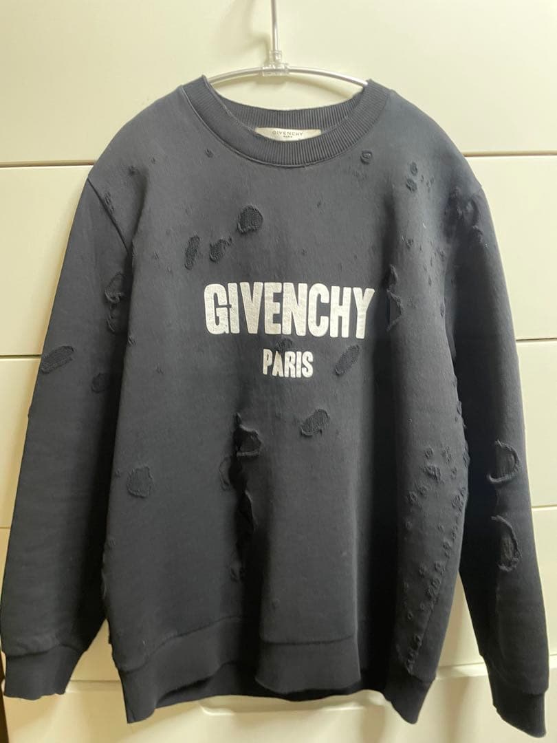 GIVENCHY デストロイスウェット S