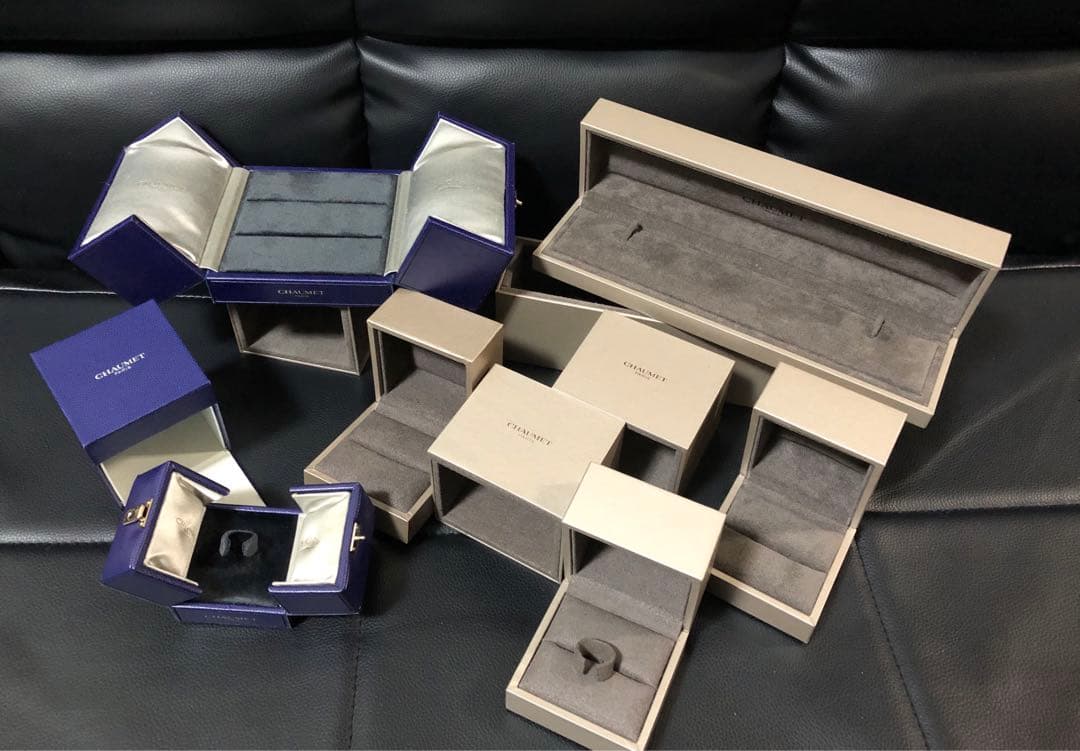 Shaumet ショーメ　リングケース　ネックレスケース　アクセサリーケース