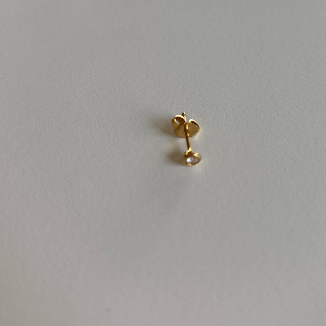 haru様　TIFFANY&Co. ティファニーバイザーヤードピアス18金　片耳