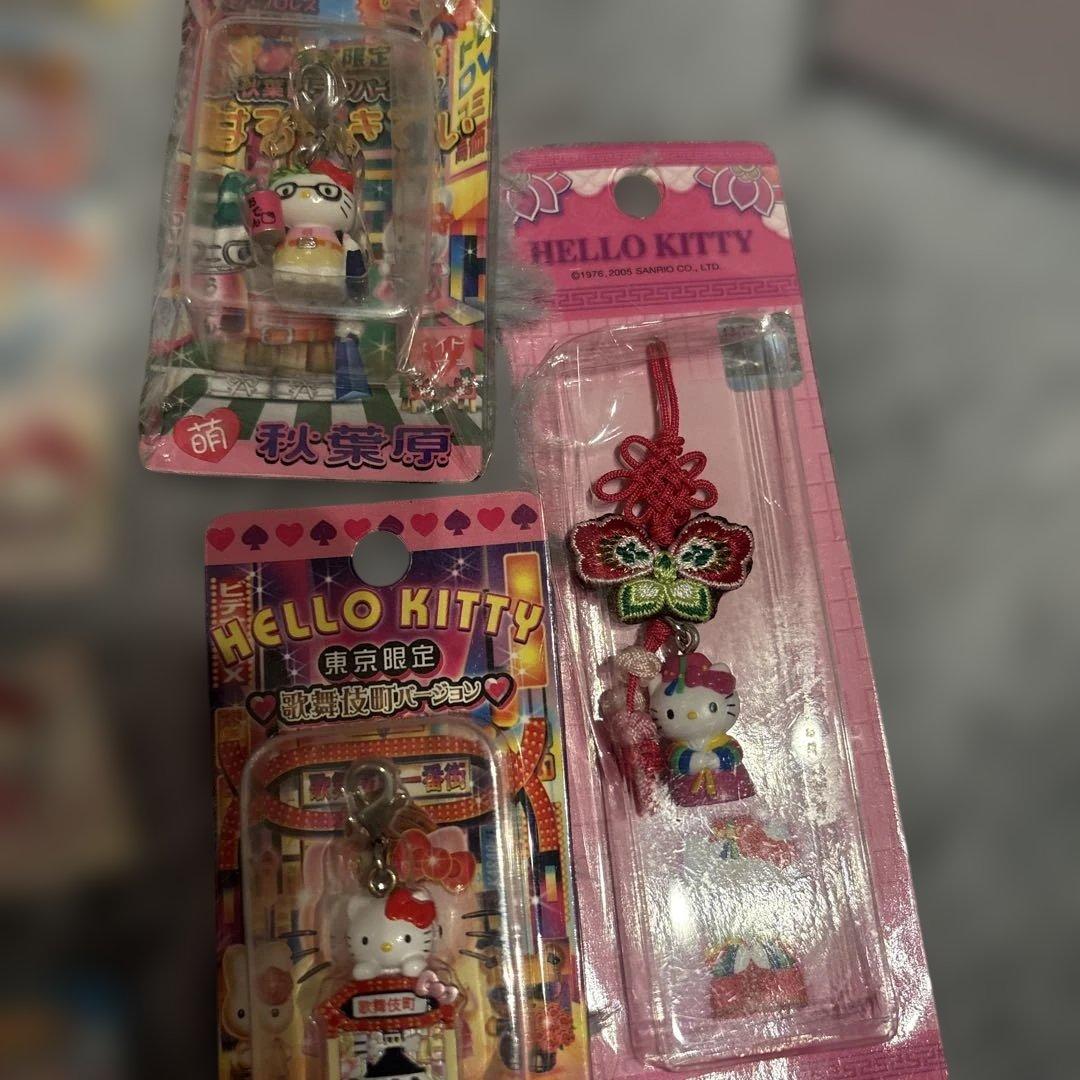 ハローキティ ご当地ストラップ セット　レア