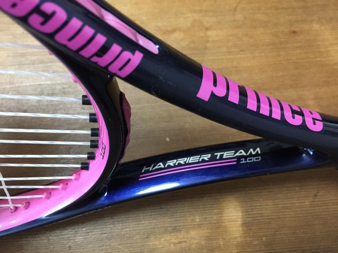 超美品 レア　PRINCE　HARRIER TEAM 100　G1　新品テープ付