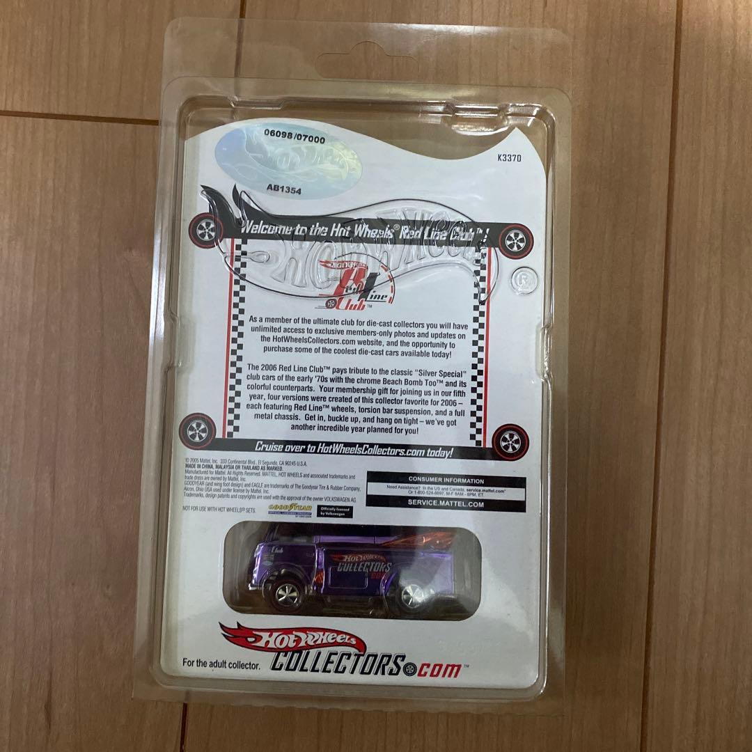 ミニカー Hot Wheels Red Line Club Beach Bomb RLC