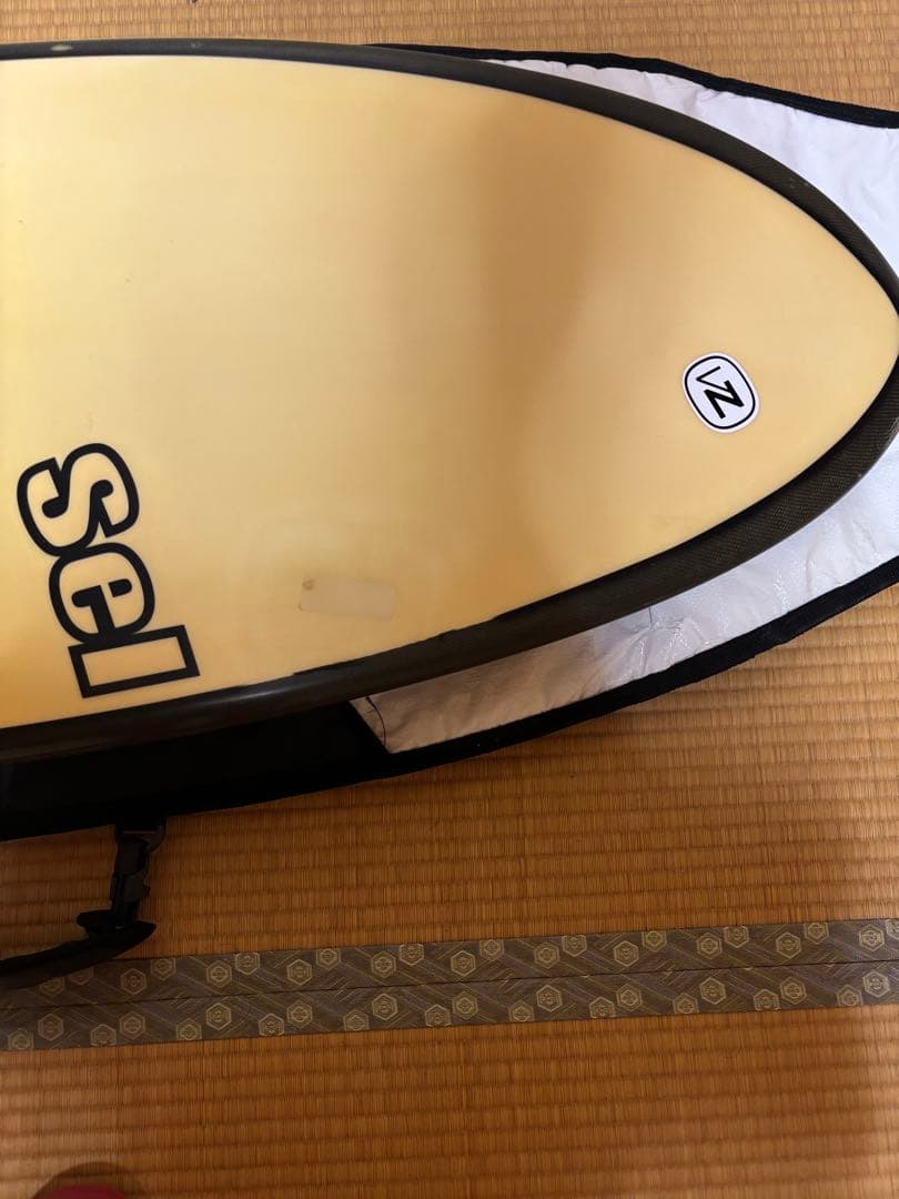 Sel ファンボード クリーム色 ケース付き