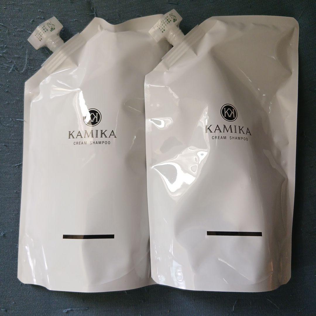 KAMIKA クリームシャンプー 500ml×2