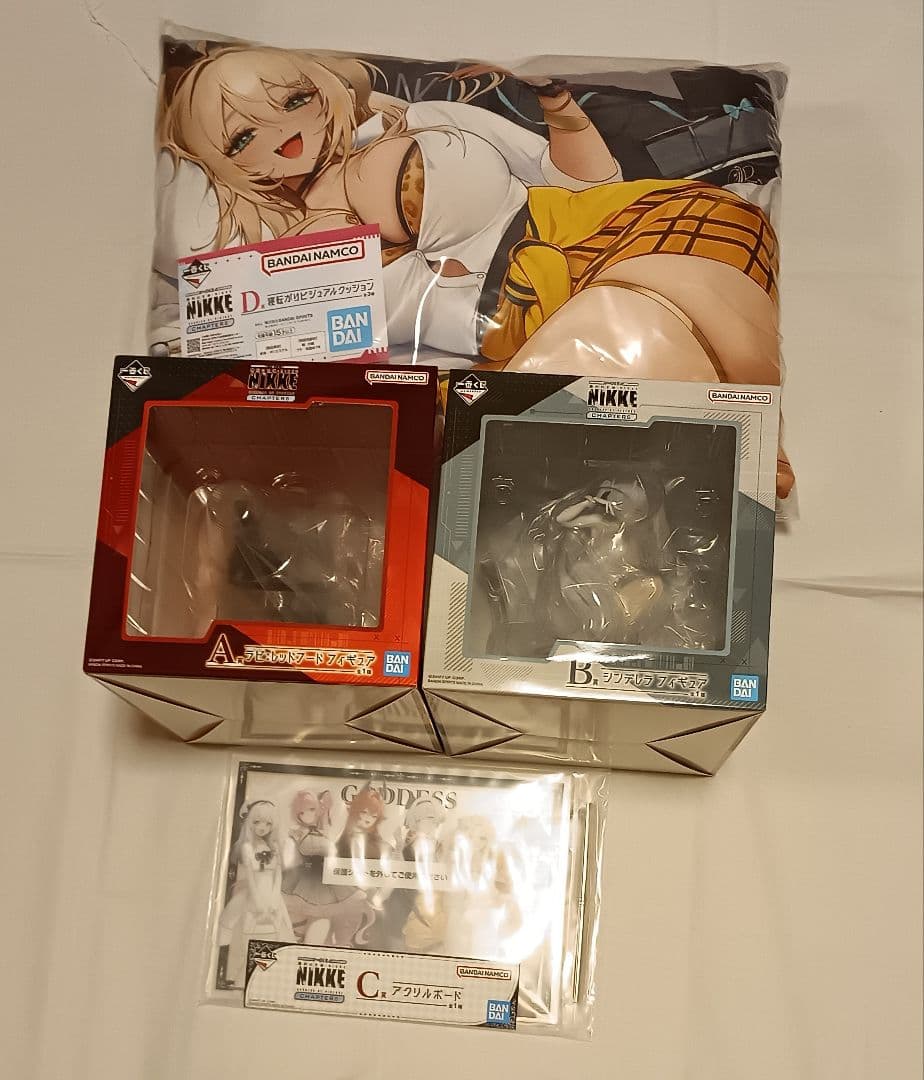 一番くじ勝利の女神：NIKKE A賞・B賞・C賞・D賞　4点セット
