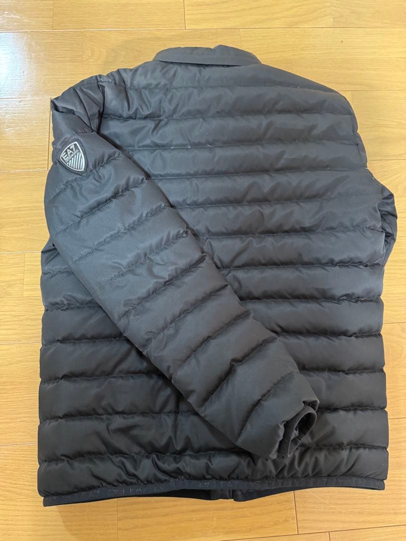 EA7 ダウンジャケット　ブラック