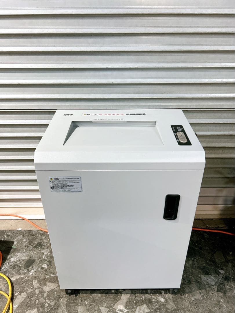 ★動作品 A3対応 クロスカットシュレッダー サンワサプライ400-PSD051