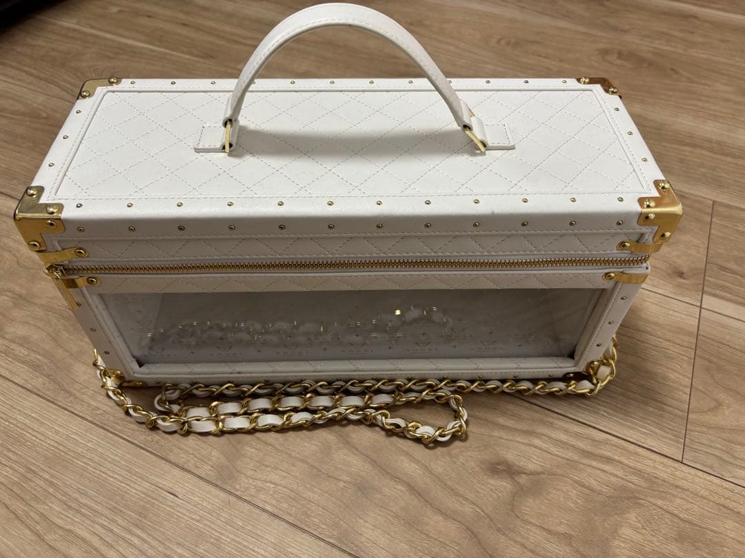 【空箱】angel ロゼ ホワイト ゴールド ホリデイ エディションレザータイプ