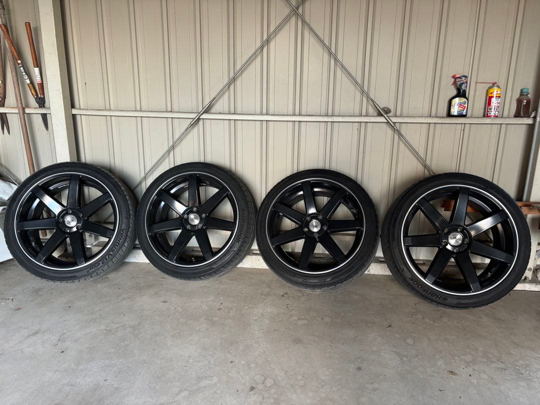 ちーのさん専用20インチ ホイールセット シルクブレイズ　4本　1/4