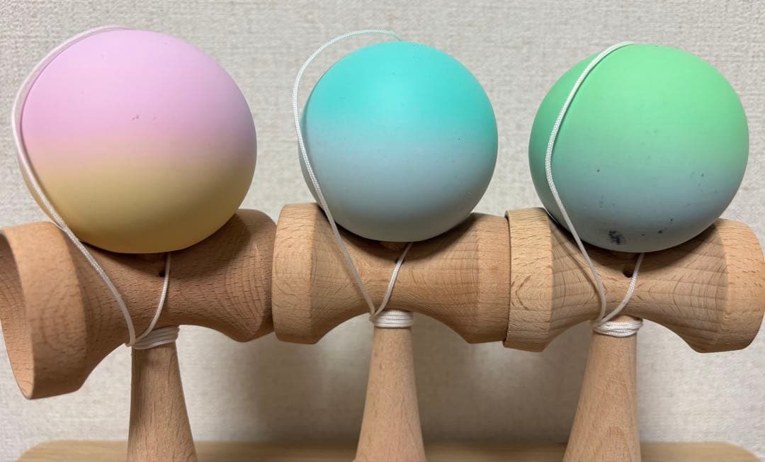 けん玉★パステル/ソリッド/モノクローム 9個セット