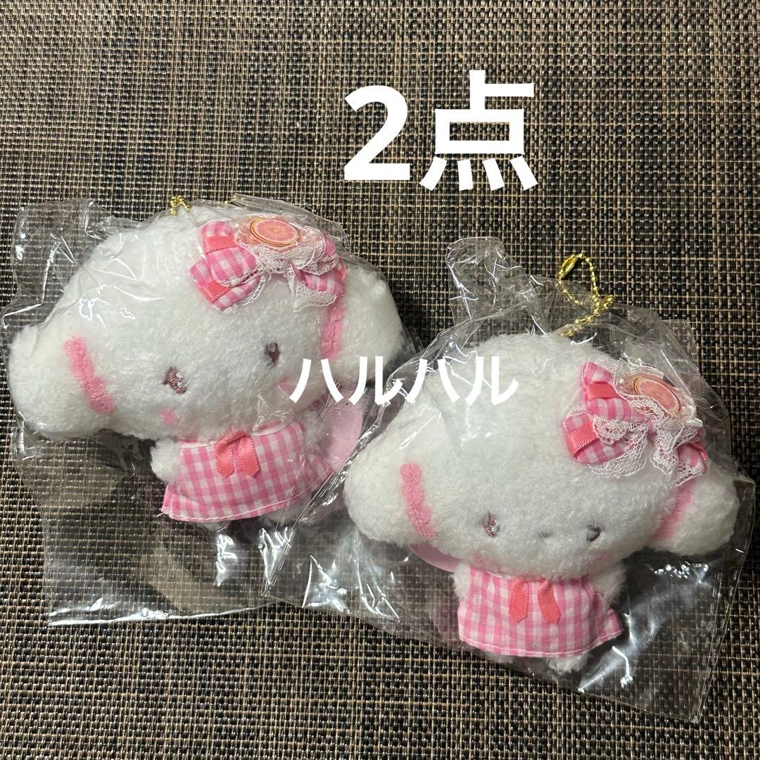 サンリオ むにゅぐるみ マスコット ギンガムフルーツ こぎみゅん チェック2点