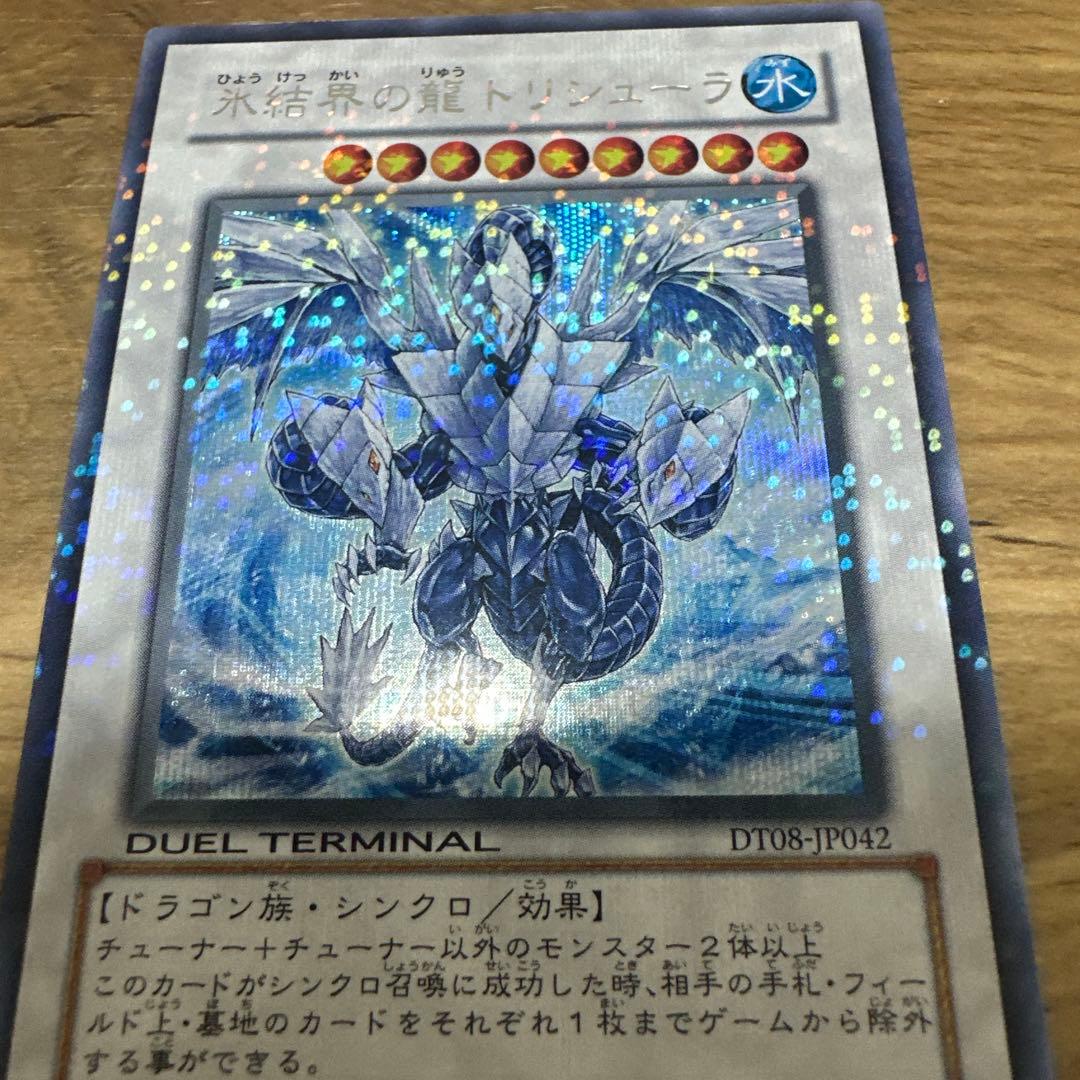 遊戯王　氷結界の龍トリシューラ　dt シークレット