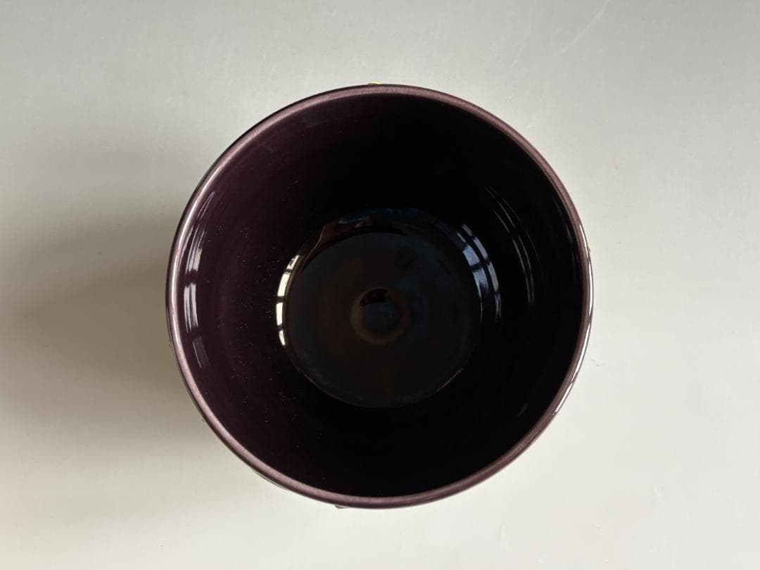 中村翠嵐　交趾　宝尽　茶碗　茶道具