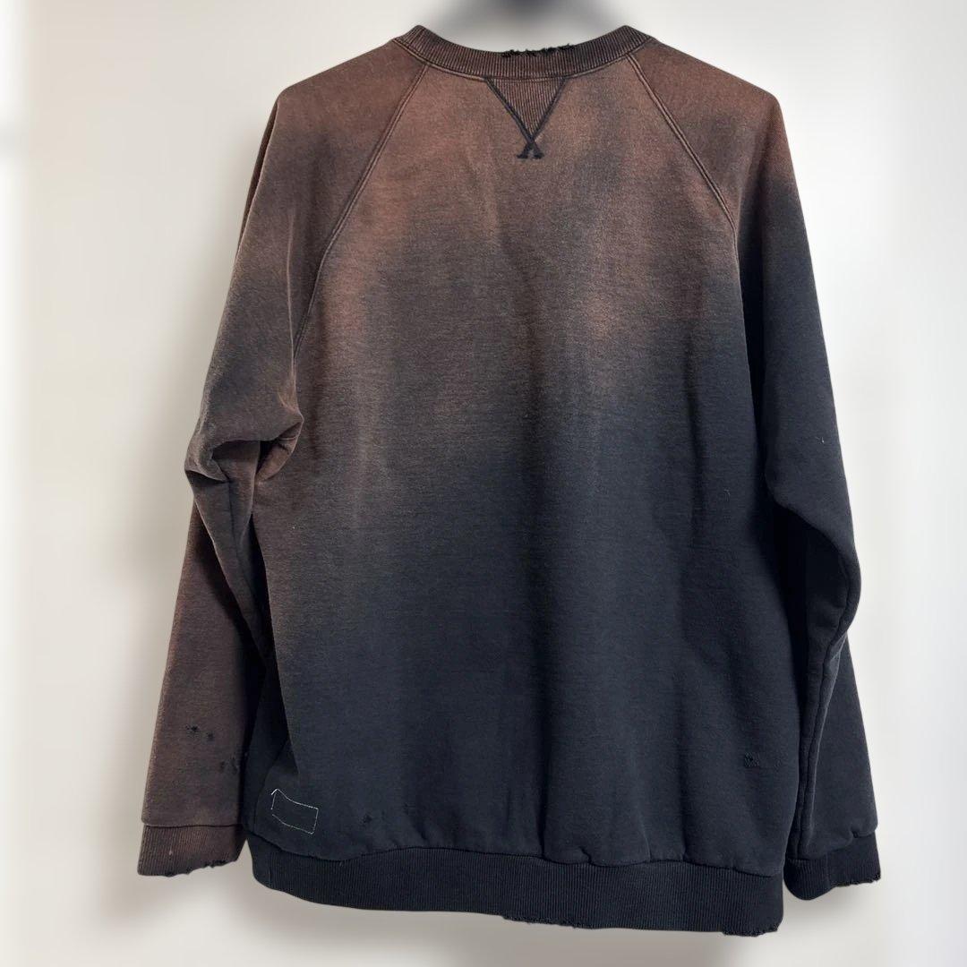 PABLO VINCI サンフェードダメージスウェット Mサイズ　美品