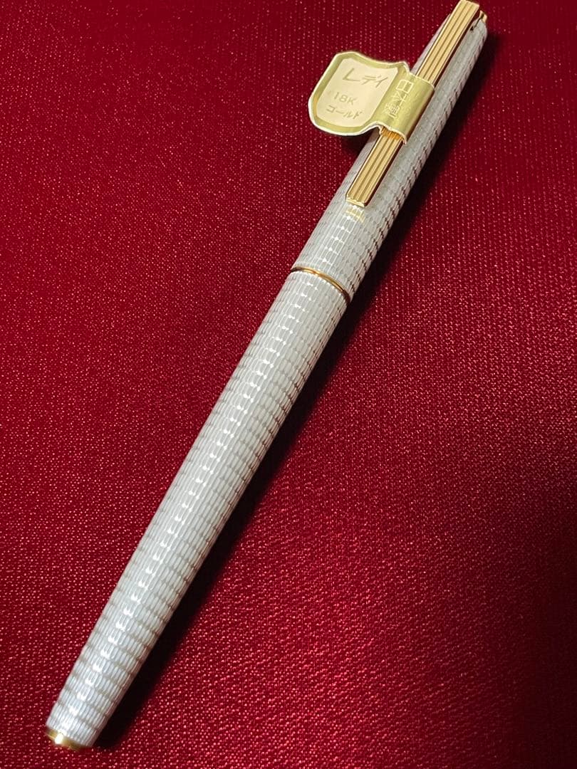 ⚪︎新品未使用　パイロット　レディ　18K　F　1977年製造　美品