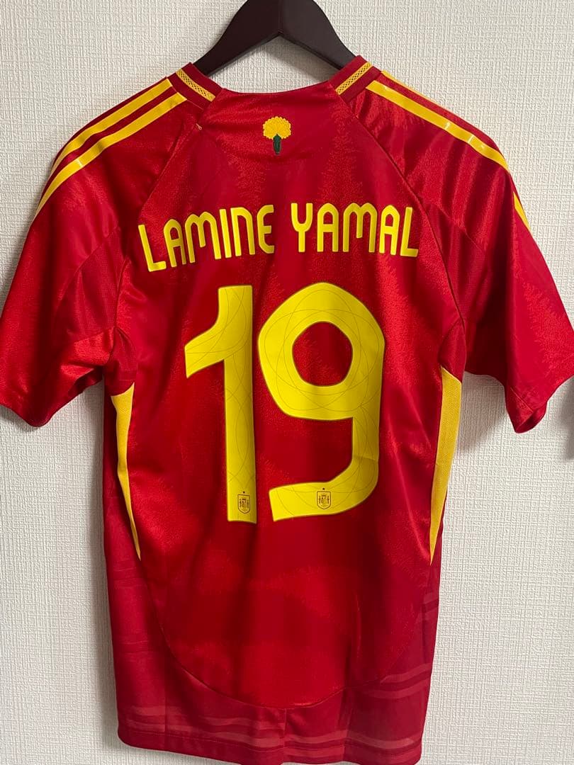 【早い物勝ち】 スペイン代表ラミン・ヤマル 19番 ユーロ優勝仕様ユニ