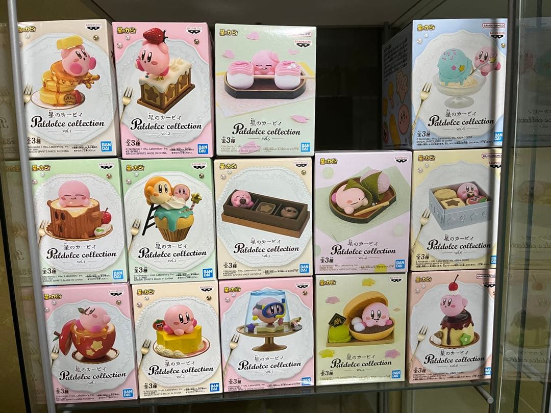 カービィ フィギュア パルドルチェ ひとやすみ 17種セット