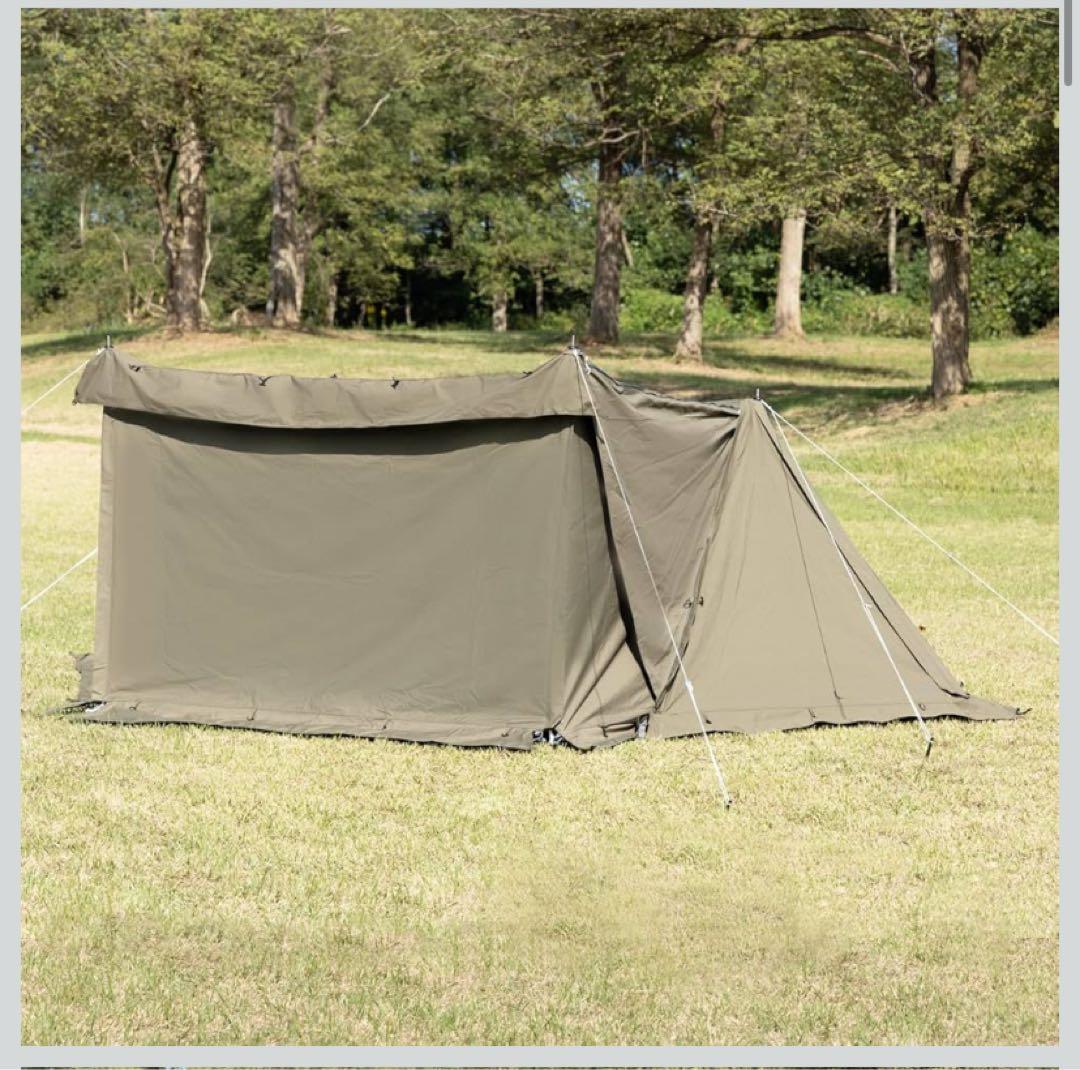 【フルセット】バンドック ソロベースEX カーキ 前幕＆フタマタ付