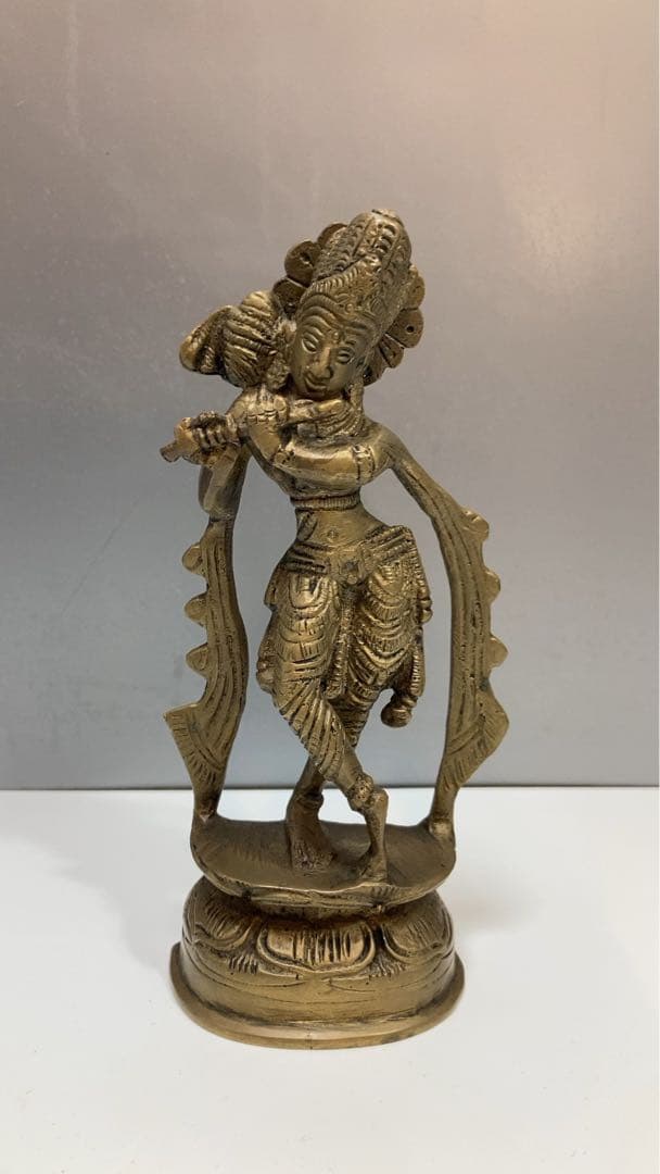 ロードクリシュナ　クリシュナ像　インド置物