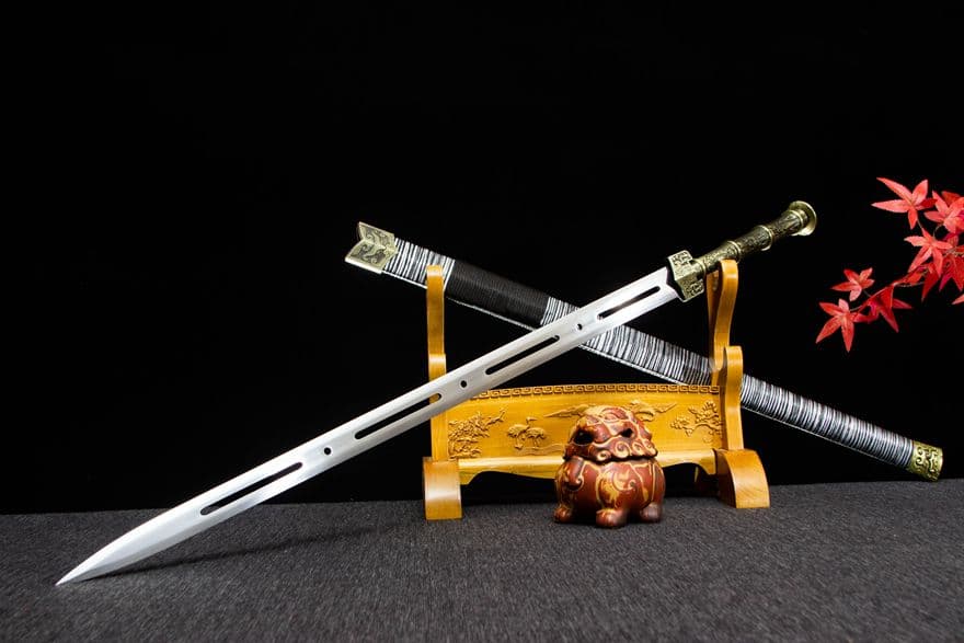 武儀漢剣-高性能マンガン鋼 古兵器 武具　刀装具　日本刀　模造刀 居合刀
