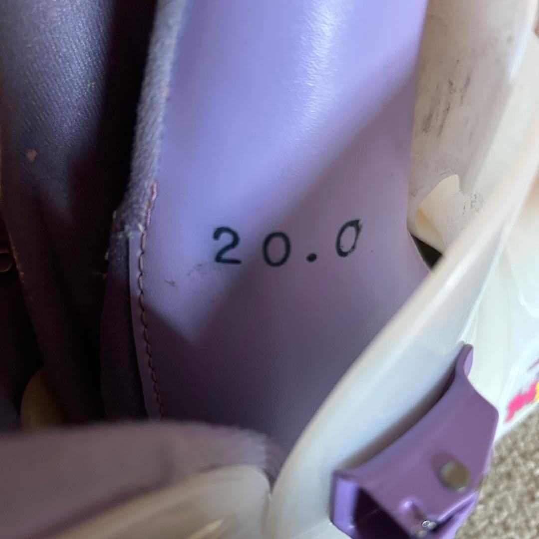 ３点セットスキーセット ブーツ20cm、板110cm、ストック91cm