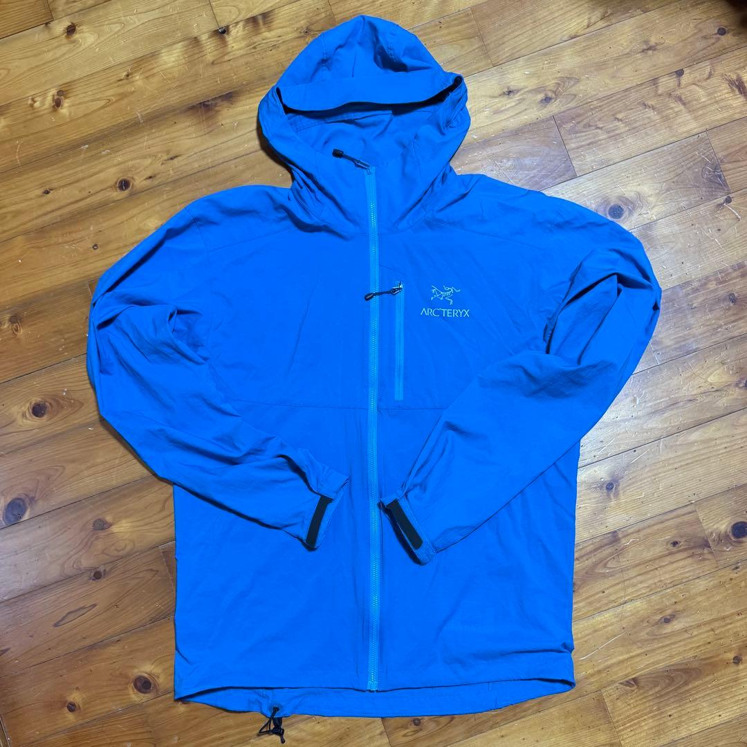 ARC'TERYX フード レインジャケット 青