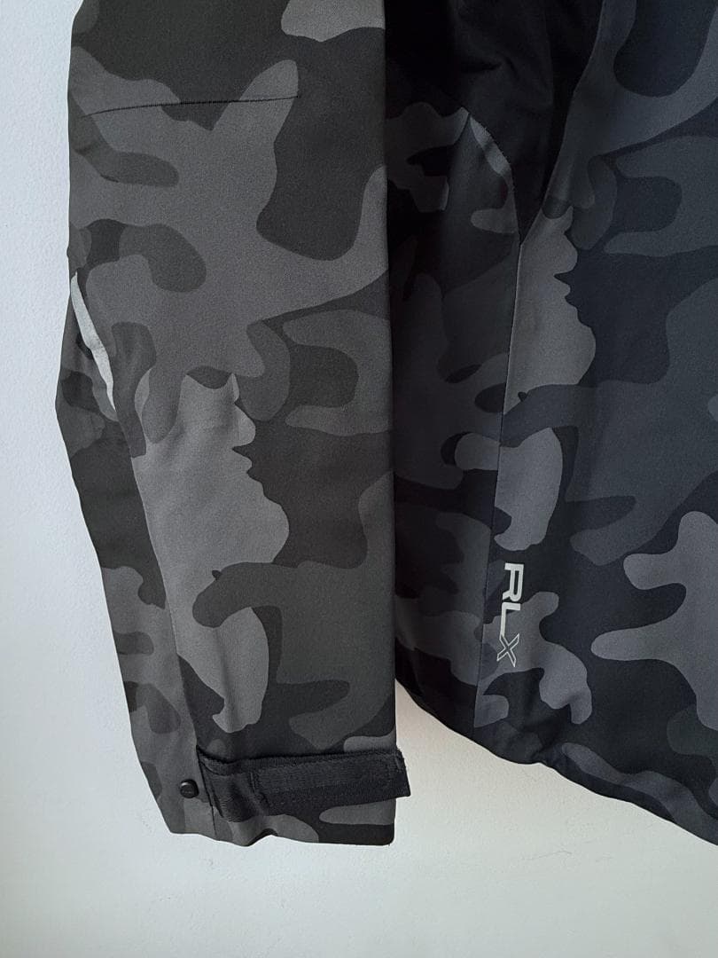 超美品 サイズS RLX GOLF レイン セットアップ カモ 希少 日本未発売