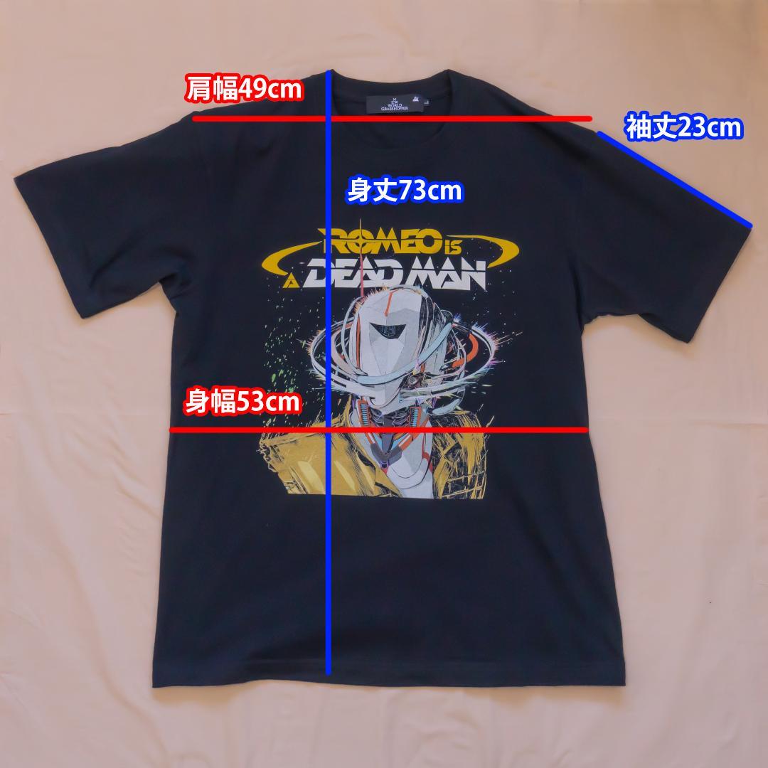 ROMEO IS A DEAD MAN ツアーTシャツ Lサイズ ステッカー付き