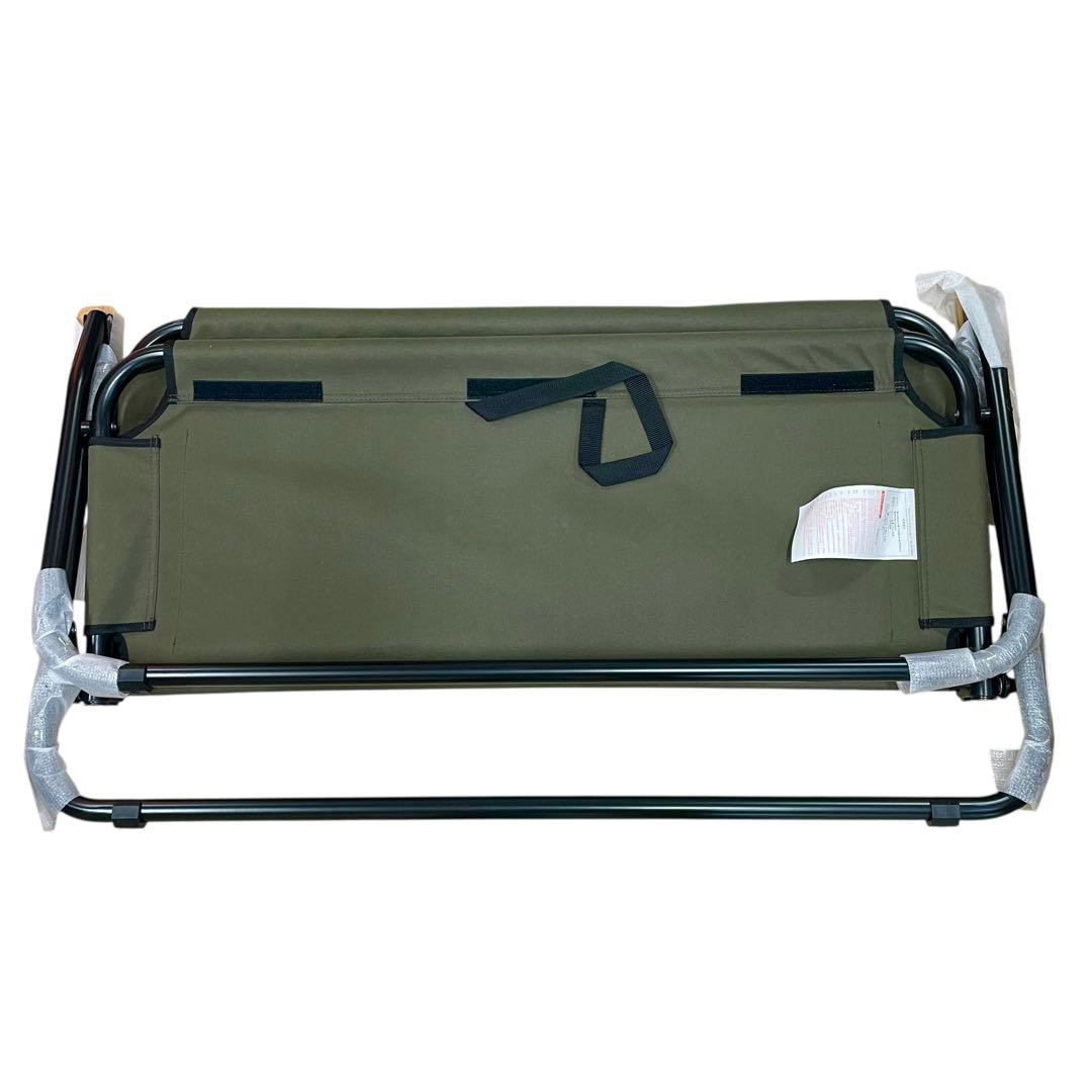 新品タグ付き✨ロゴス グランベーシック チェアfor2 アウトドア カーキ