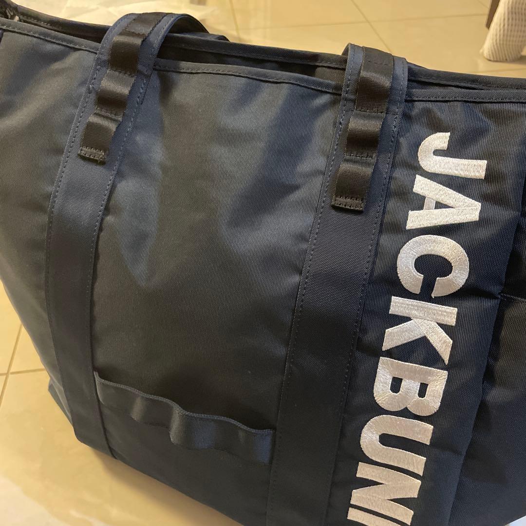 JACKBUNNY ネイビー トートバッグ 大容量