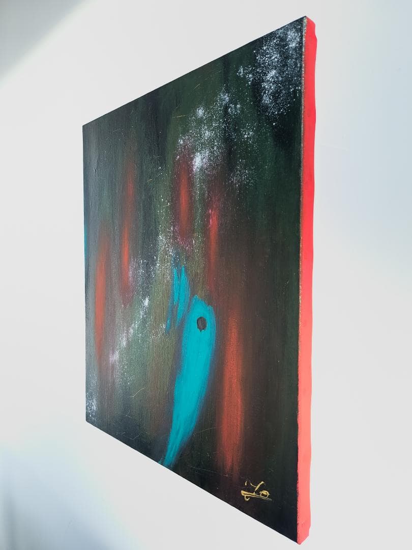 夢で見た絵/ 抽象画 キャンバス 46×38㎝ F8 原画1点のみ モダンアート