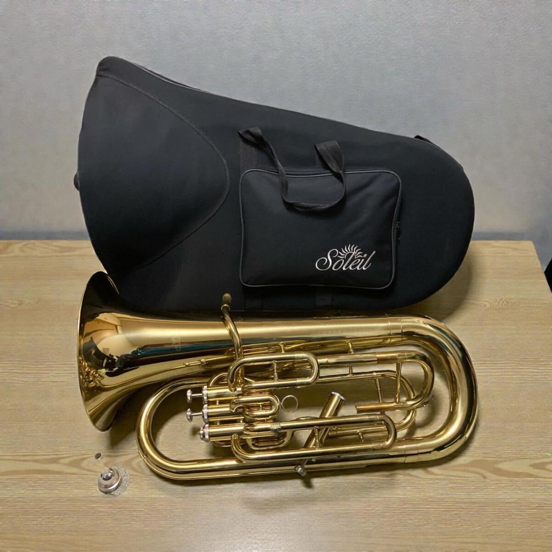 Soleil ソレイユ ユーフォニアム SEU/GD セミハードケース ジャンク