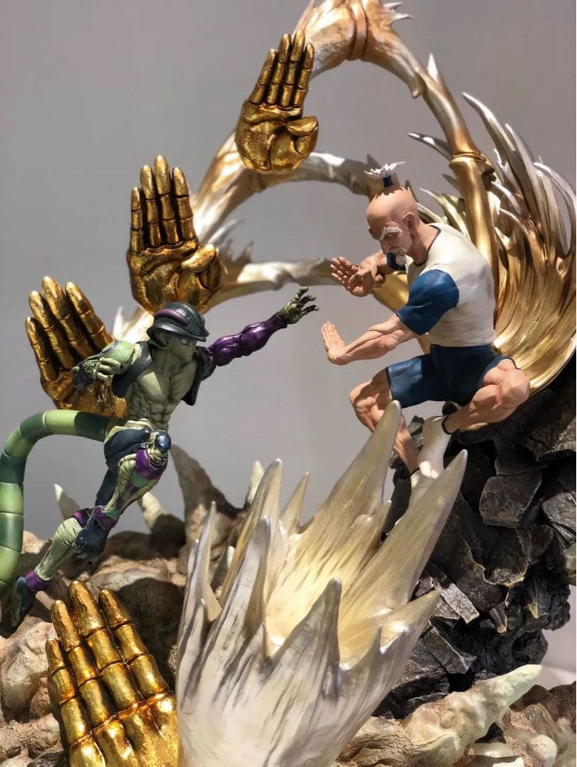 hunter×hunterアイザック＝ネテロ ガレージキット ガレキスタチュー④