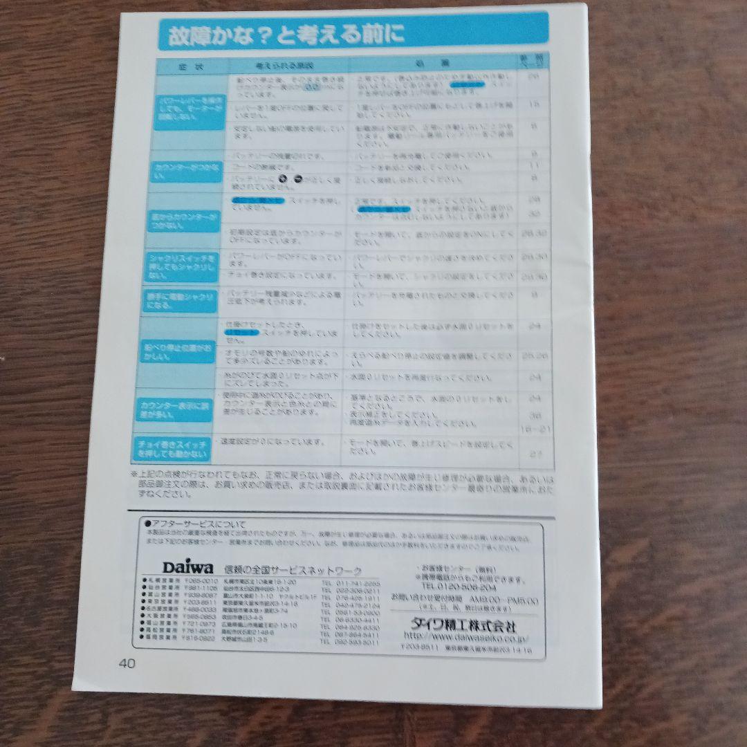 Daiwa 電動リール 右 ハンドル