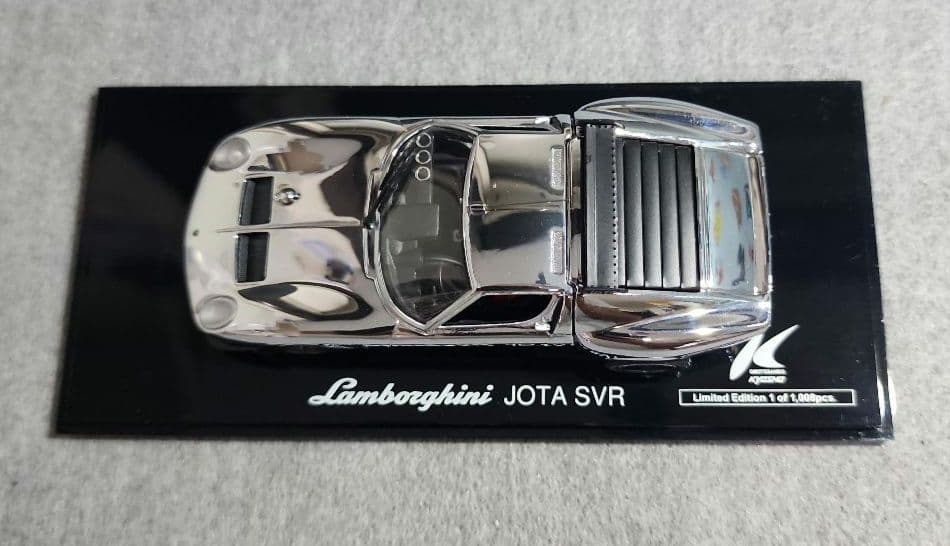 ランボルギーニ　イオタSVR　 表参道ヒルズモデル１００８個限定 クロム　京商