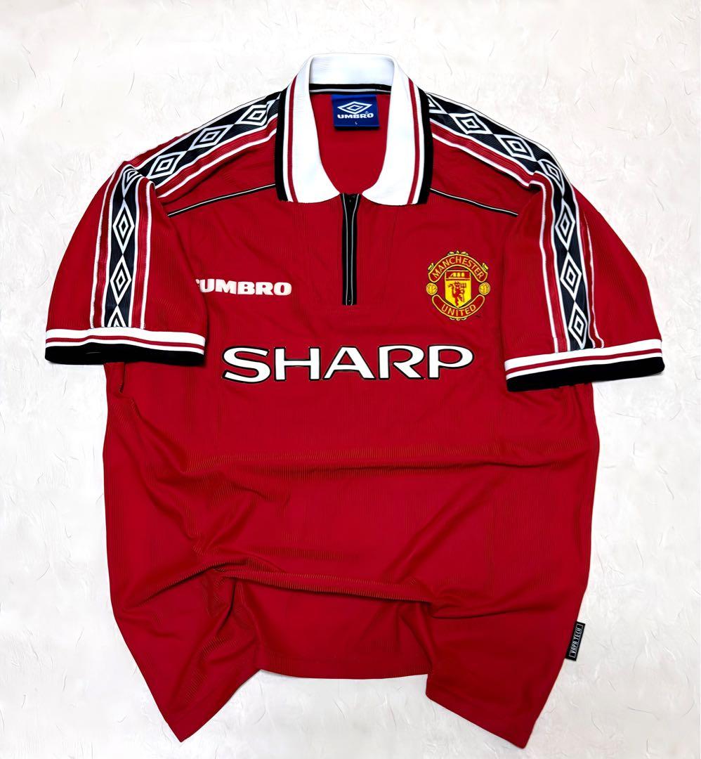 アンブロ　マンチェスターユナイテッド ９８／９９　ユニフォーム　ゲームシャツ