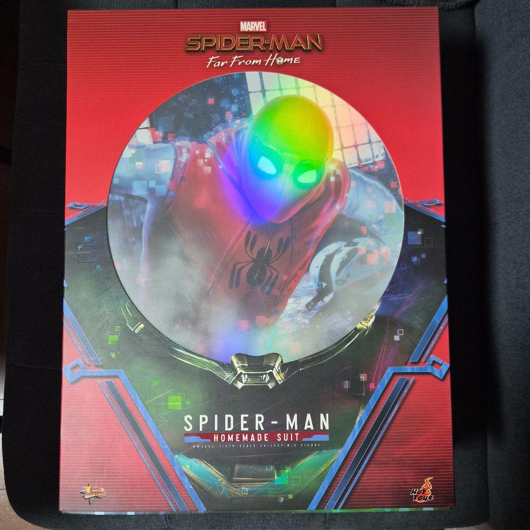 ホットトイズ　スパイダーマン　ホームメイドスーツ　ファーフロムホーム