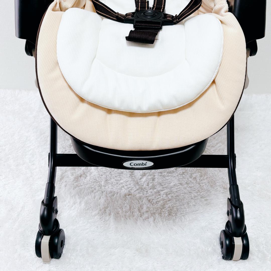 【美品】コンビ 手動 ハイローチェア ネムリラ おやすみ＆チェア