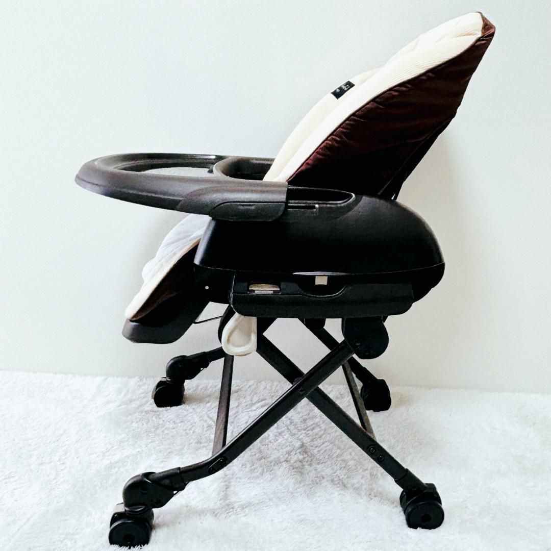 【美品】コンビ 手動 ハイローチェア ネムリラ おやすみ＆チェア