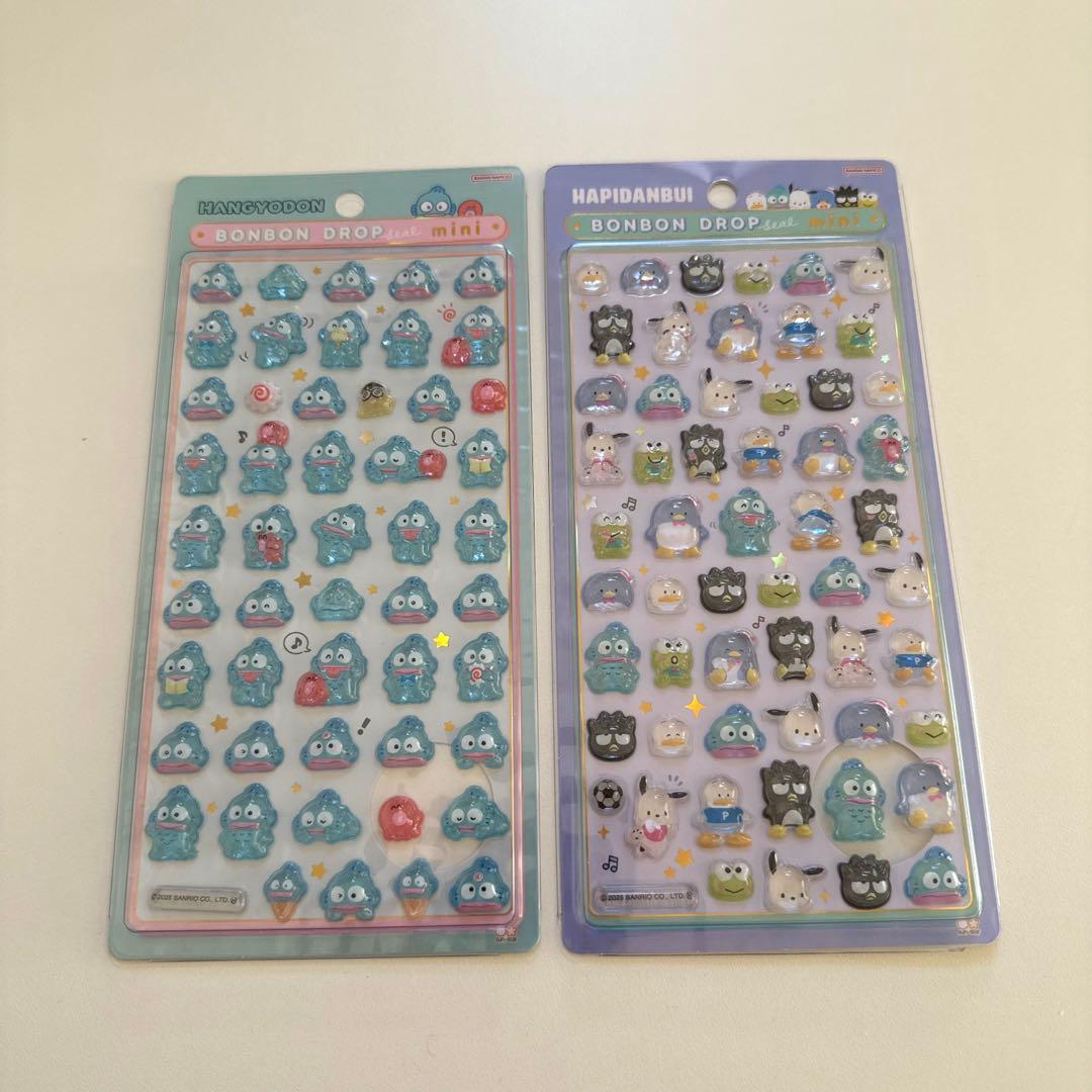 【正規品】ボンボンドロップシールmini サンリオ　コンプリート