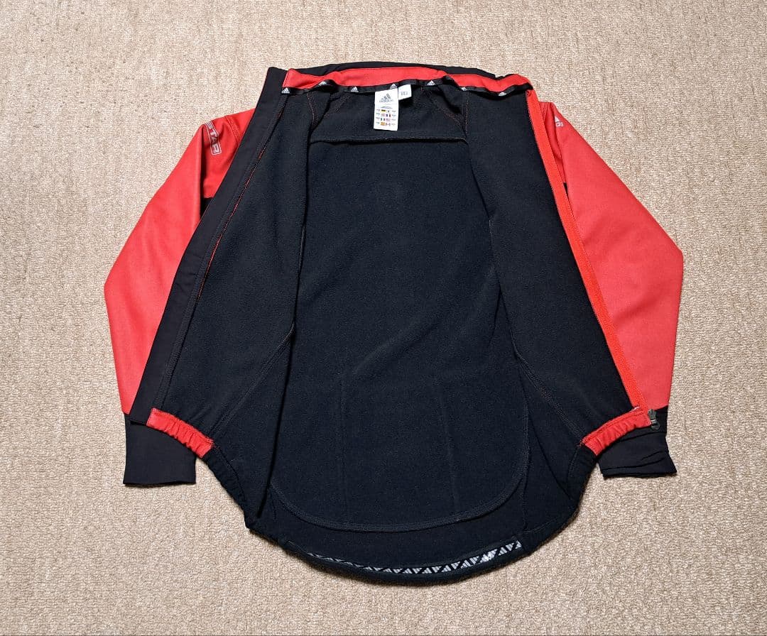 adidas サイクルジャージ　ウィンドストッパー M