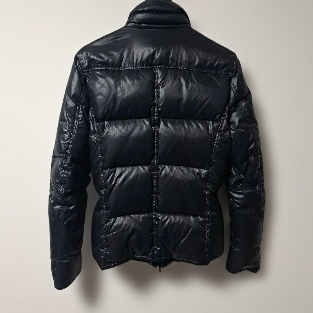 AKM ダウンジャケット L ブラック ダブルジップ riri 日本製