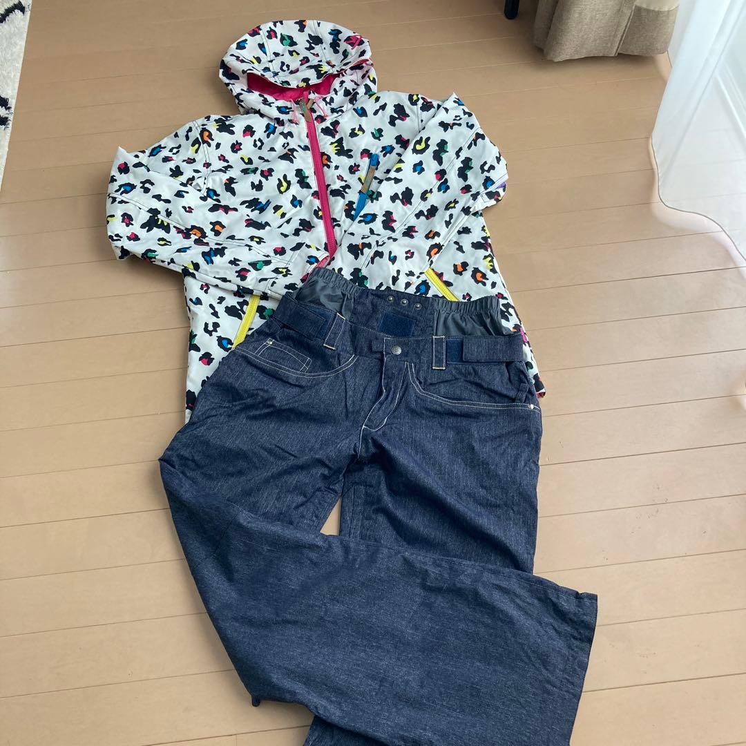 x-nixウエア＋CSBデニム風パンツ上下セット