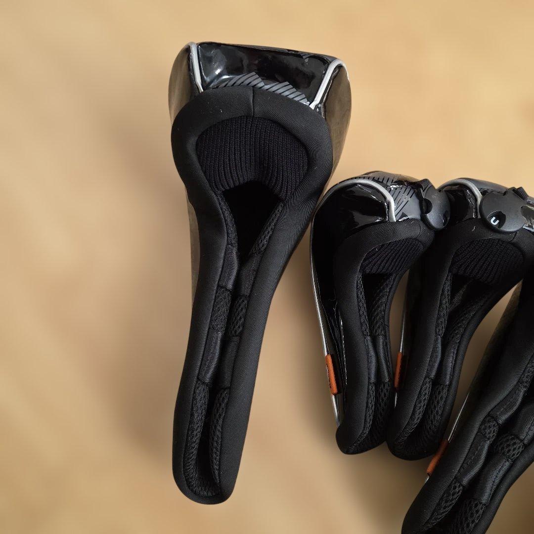 【完売品】アヴィレックス キャディバッグ ブラック ヘッドカバー セット