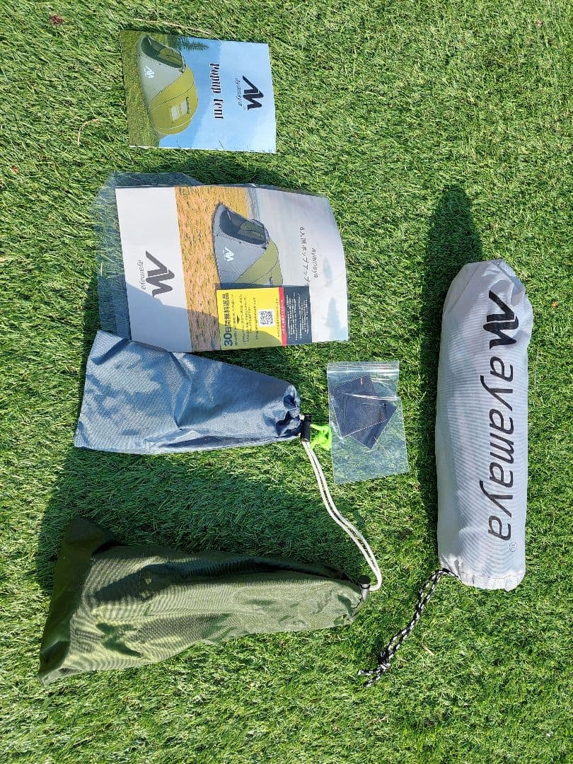 ayamayaポップアップテント