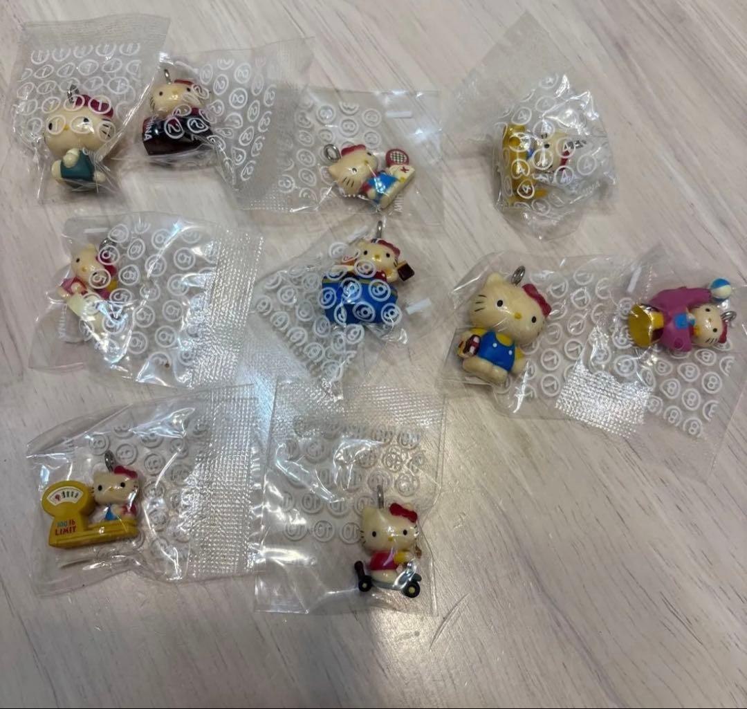 【レア未開封】平成レトロハローキティ食玩10個まとめ売り
