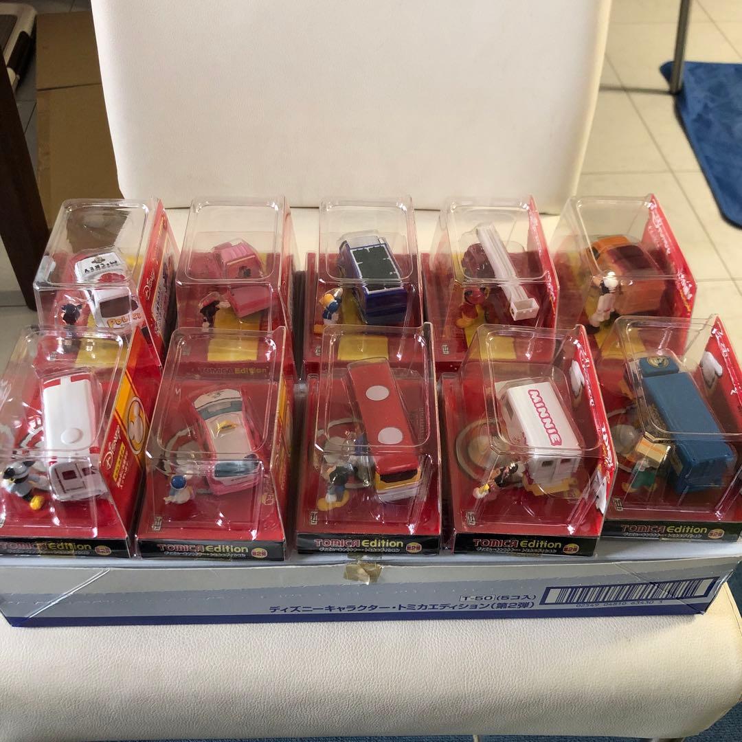 TOMY ディズニーキャラクター ・トミカエディション第1弾&第2弾　計10台